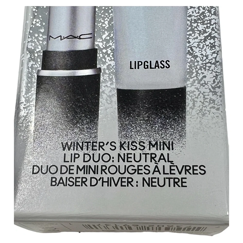 ‼️SOLD‼️MAC COSMETICS Winter’s Kiss Mini Lip Duo in NEUTRAL, Holiday Exclusive - Picture 6 of 6